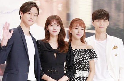 Tak Lagi Kriwil, Go Kyung Pyo Kece Bareng Chae Soo Bin di Preskon 'Strongest Deliveryman'