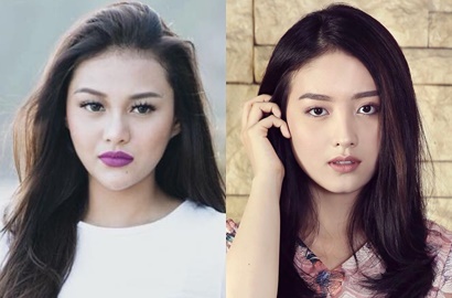 Seumuran, Perbandingan Foto Aurel dan Natasha Wilona Bikin Netter Syok