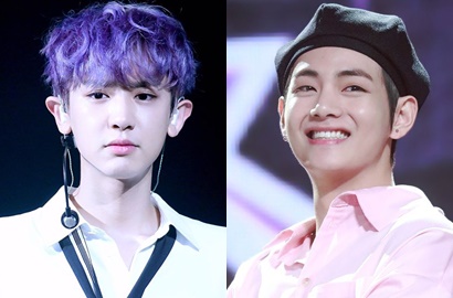 Kompak Kembaran Pakai Bucket Hat, Lebih Ganteng Chanyeol atau V?