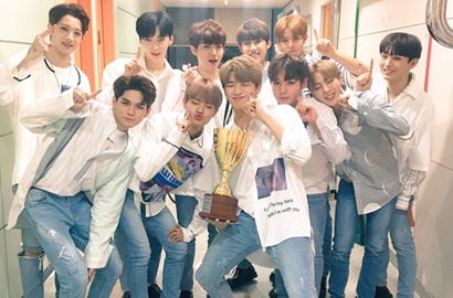 Memang Perdana di Acara Musik, Reaksi Terkejut Leader Wanna One Dicibir
