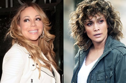 Umbar Belahan Dada, Mariah Carey dan Jennifer Lopez Adu Keseksian di Majalah Paper
