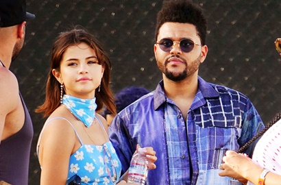 Makin Intim, Selena Gomez Peluk Manja The Weeknd di Disneyland