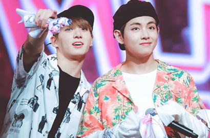 So Sweet Banget, Awas Meleleh Dimanjakan V-Jungkook cs Saat Fansign