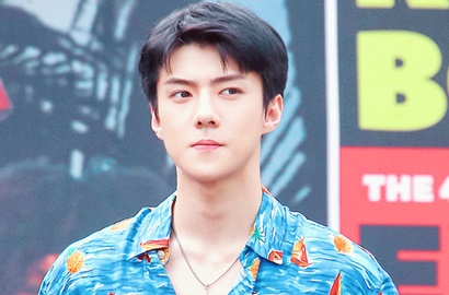 Pose Lagi Bareng Anak-Anak Kecil, Sehun EXO Siap Jadi Bapak?