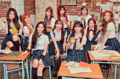 Hebat, 'Schxxl Out' Grup Rookie Pristin Saingi EXO-Taeyang di Chart Album Billboard