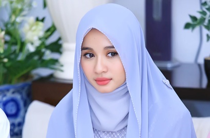 Cantik Dihiasi Bordiran Bunga-Bunga, Inikah Gaun Nikah Laudya Cynthia Bella?