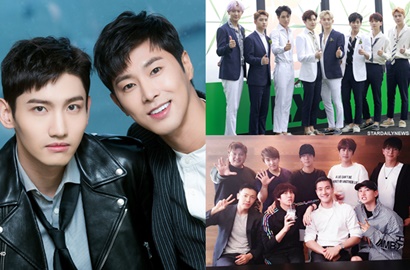 TVXQ-SuJu-EXO Adu Ganteng dan Nyanyikan Lagu di Pernikahan Koreografer SM