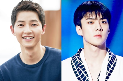 Sehun-Song Joong Ki Kembaran Piyama Rp 24 Juta, Ganteng Siapa?