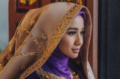 Beri Jawaban Ini Saat Resepsi Bandung, Benarkah Laudya Cynthia Bella Tengah Hamil?