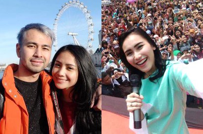 Nagita Dibully Soal Sindir Suaminya Mati, Raffi-Ayu Ting Ting Asyik Pegangan Tangan