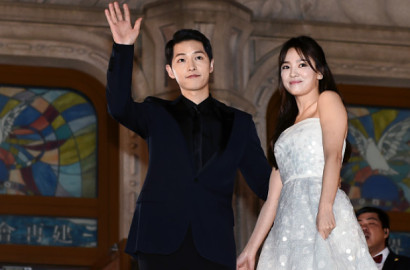 Serba Hitam, Ini Gaya Favorit Song Joong Ki dan Song Hye Kyo Saat Kencan?