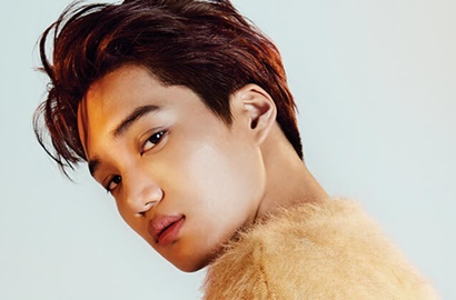 Jadi Model Majalah, Kai EXO Bikin Melotot Pose Seksi dan Umbar Abs