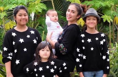 Dibully Pilih Kasih pada Anak, Ussy Sulistiawaty Ejek Haters Berhati Busuk