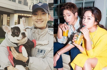 Foto Luka Gigitan Anjing Siwon Hingga Kelahiran Anak Rain dan Kim Tae Hee