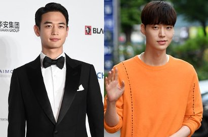 Banjir Artis, Minho-Ahn Jae Hyun Adu Ganteng di Event W Korea