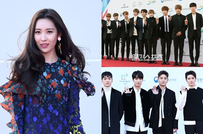 Tak Ada EXO-CBX, Sunmi Hingga Wanna One Cs Adu Keren di Red Carpet Dream Concert