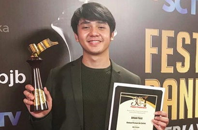 Dipenuhi Fans, Lokasi Syuting Sinetron Baru Arbani Yasiz Serasa Meet and Greet