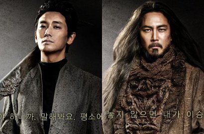 Pakai Jaket Merah, Kerennya Joo Ji Hoon Bareng Lee Jung Jae cs di Jumpa Pers 'With God'