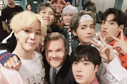 Siap-Siap Iri, Army Ini Curhat Tonton Langsung Aksi BTS di 'Late Late Show'