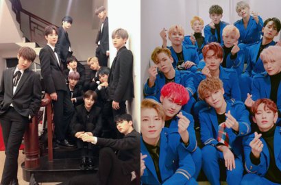 Banjir Artis, Wanna One-Seventeen cs Adu Keren Berangkat ke MAMA Jepang