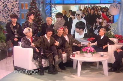 Tanyakan Apakah BTS Pernah Kencani Fans, 'Ellen Show' Bikin Netter Korea Syok
