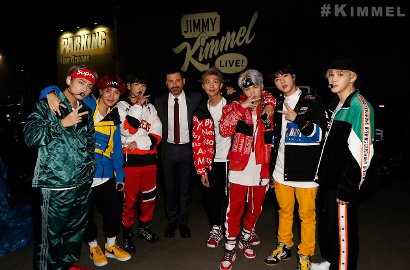 Hebohkan 'Jimmy Kimmel Live!', Aksi Keren BTS Bikin Bangga Netter