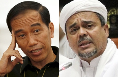 Habib Rizieq Hingga Jokowi Jadi Tokoh Nasional Paling Tren di Google Sepanjang 2017