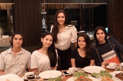 Al Disindir Kalah Ganteng dari El, Maia Dipuji Cocok Jadi Kakak Alyssa dan Marsha