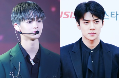 Bikin Bingung, Foto Ini Sehun EXO Atau Bae Jin Young Wanna One?