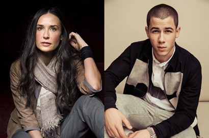 Terpaut Usia 30 Tahun, Demi Moore Pacari Nick Jonas?