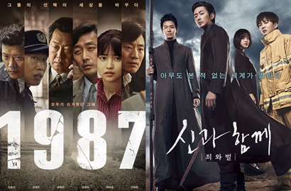 Jadi Jawara Box Office Korea, '1987' Akhirnya Kalahkan 'Along with the Gods'