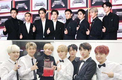 Wow, Ternyata Ini Smartphone yang Dipakai EXO Hingga BTS
