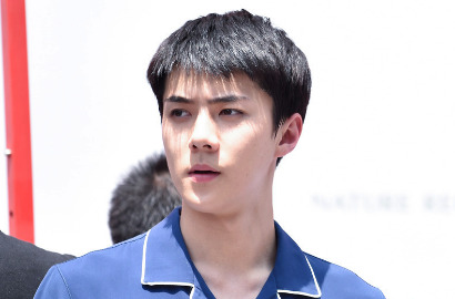 Super Sibuk, Sehun Sempatkan Diri Jadi Sukarelawan di Panti Asuhan