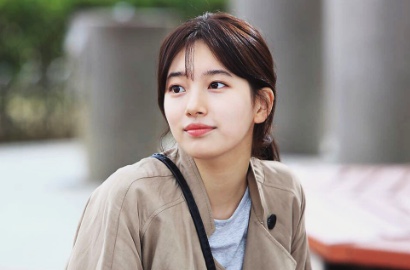 Jadi Model Majalah, Suzy Pakai Busana Semi Transaparan di Foto Ini