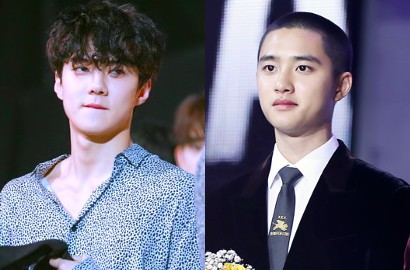 Bikin Heboh, Netter Bagikan Foto Bareng Sehun dan D.O. di Backstage Konser Big Bang