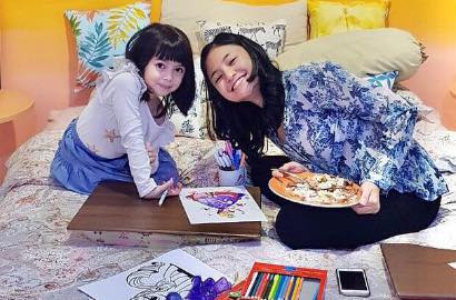 Bikin Terharu, Marshanda Beri Kejutan Manis Ini di Hari Ulang Tahun Sienna