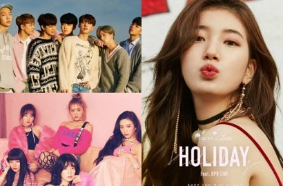 Big 3 Battle, iKON-Red Velvet dan Suzy Saingan Ketat di Chart Digital