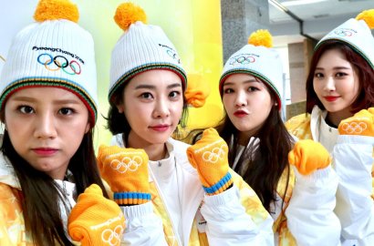 Tebar Senyum Ceria, Girl's Day Bangga Bawa Obor Olimpiade PyeongChang