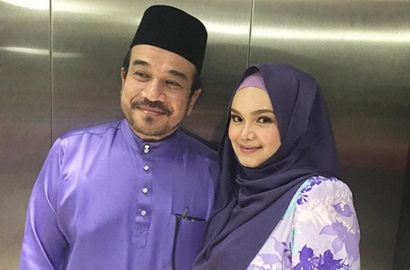Mesra, Intip Pemotretan Kehamilan Siti Nurhaliza dan Suami Yang Bikin Baper Ini
