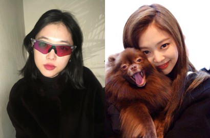 Sulli dan Jennie Kembaran Pakai Gaun Hitam, Siapa Paling Cantik?