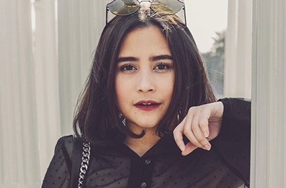 Disindir Jarang Pamer Foto Mesra Bareng Maxime, Prilly Beri Jawaban Bijak