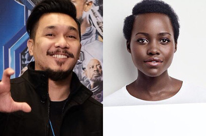 Wow, Fadi Iskandar Host 'Insert' Foto Bareng Lupita Nyong'o 'Black Panther'