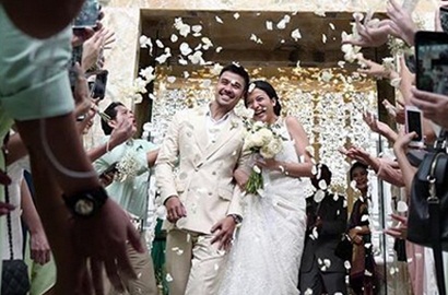 Kompak Unggah Foto Usai Menikah, Begini Romantisnya Tulisan Chico Jericho dan Putri Marino