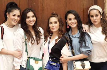 Pamer Foto Kompak Bareng Ashanty cs, Nindy Minta Usul Nama Geng