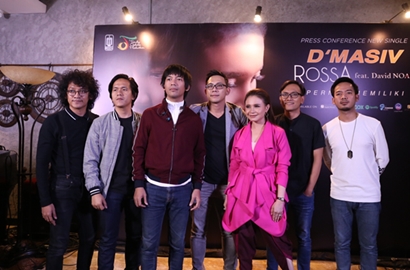 Ini Alasan Rossa Setuju Diajak Kolaborasi D'Masiv Bareng David NOAH