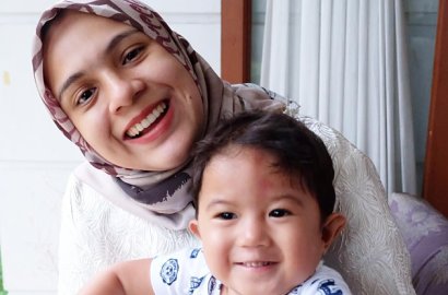 Ingin Jadi Ibu yang Baik, Nycta Gina Belajar dari Anak