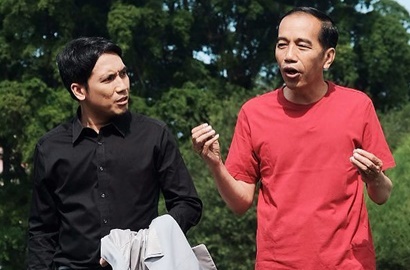 Wawancarai Presiden di Istana Bogor, Desta Diajak Jokowi Tur ke Papua