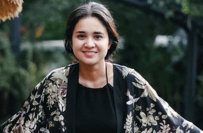 Michelle Zudith Pamer Hasil Lukisan Sendiri, Netter Terpesona