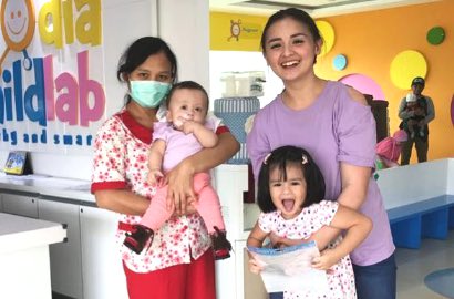 Anak Derita Penyakit Langka, Joanna Alexandra Tetap Tegar
