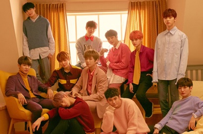 Usung Gaya Kasual, Gantengnya Wanna One Jadi Model Brand Populer di Foto-Foto Ini